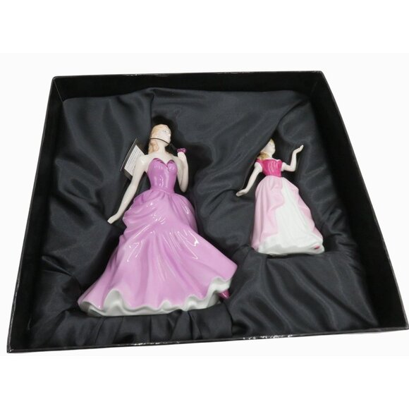 ROYAL DOULTON Pretty Ladies Victoria and Vicki 2004 Figurines Boxed with COA - Picture 2 of 13
